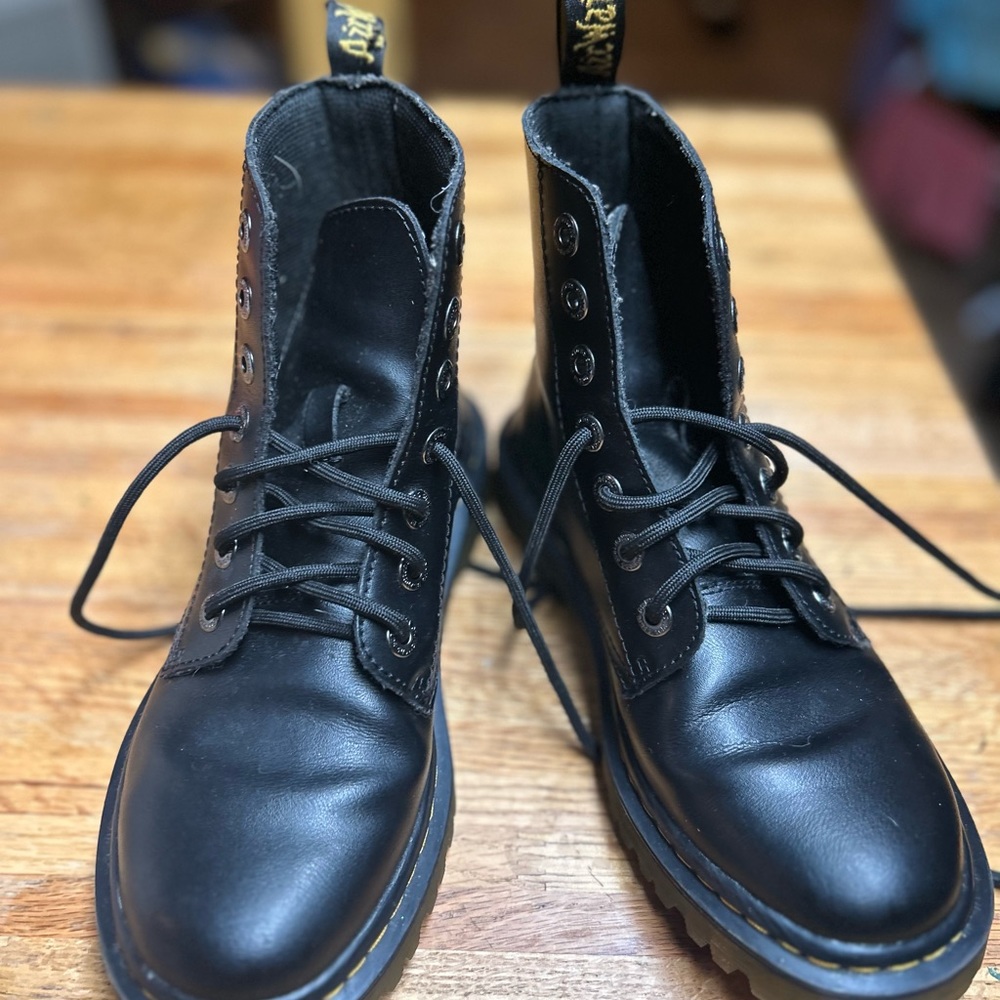 Women’s Doc Martin’s boots.